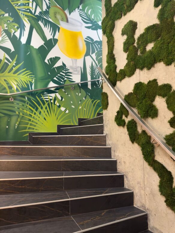 Premier étage, balcon