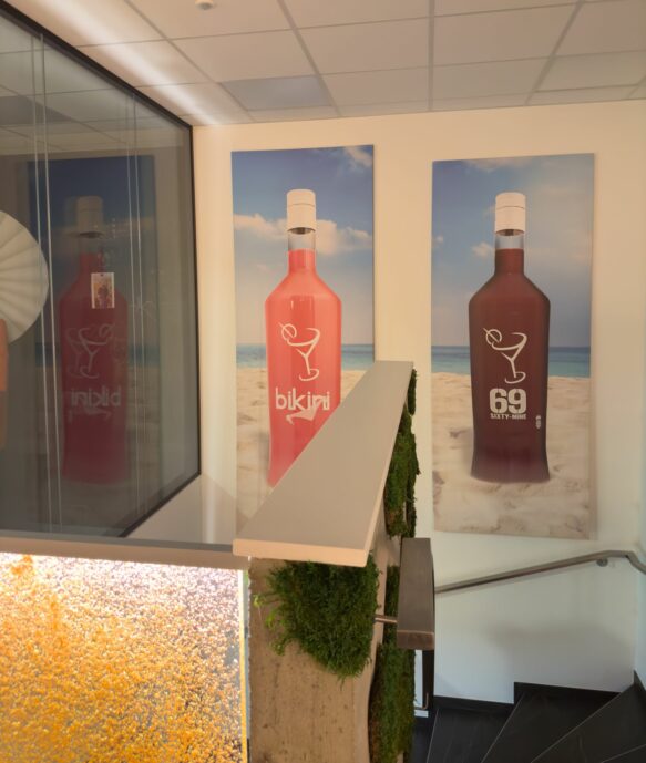 Escaliers menant au deuxième étage